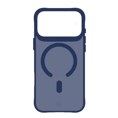 Etui 3mk Smoke MagCase na iPhone 17 Pro - niebieskie-półprzezroczyste 3mk Protection