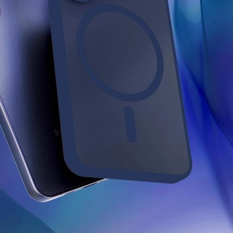 Etui 3mk Smoke MagCase na iPhone 17 Pro - niebieskie-półprzezroczyste 3mk Protection