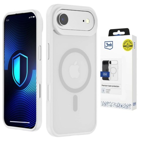 Etui 3mk Smoke MagCase na iPhone Air - białe-półprzezroczyste 3mk Protection