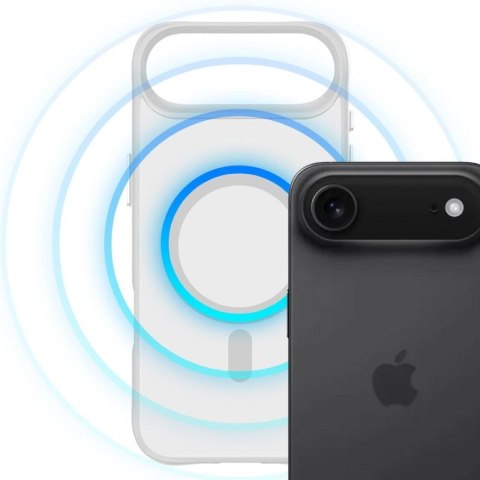 Etui 3mk Smoke MagCase na iPhone Air - białe-półprzezroczyste 3mk Protection