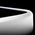 Etui 3mk Smoke MagCase na iPhone Air - białe-półprzezroczyste 3mk Protection