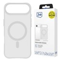 Etui 3mk Smoke MagCase na iPhone Air - białe-półprzezroczyste 3mk Protection