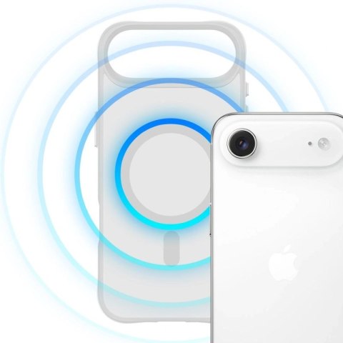 Etui 3mk Smoke MagCase na iPhone Air - białe-półprzezroczyste 3mk Protection