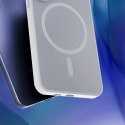 Etui 3mk Smoke MagCase na iPhone Air - białe-półprzezroczyste 3mk Protection