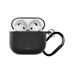 Etui Puro Icon na AirPods 4 - czarne Puro