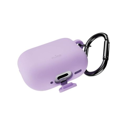 Etui Puro Icon na AirPods 4 - fioletowe Puro