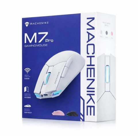 Mysz gamingowa Machenike M7 Pro bezprzewodowa - biała Machenike