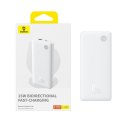 Powerbank Baseus Airpow Lite 10000mAh 15W z kablem Baseus Simple USB-A - USB-C 30cm - biały Baseus
