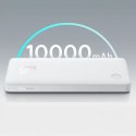 Powerbank Baseus Airpow Lite 10000mAh 15W z kablem Baseus Simple USB-A - USB-C 30cm - biały Baseus