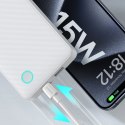 Powerbank Baseus Airpow Lite 10000mAh 15W z kablem Baseus Simple USB-A - USB-C 30cm - biały Baseus