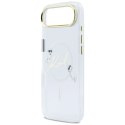 Etui Karl Lagerfeld IML Choupettes Karl Script Logo MagSafe na iPhone Air - przezroczyste Karl Lagerfeld