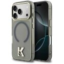 Etui Karl Lagerfeld IML K Head Logo MagSafe na iPhone 17 Pro - czarne Karl Lagerfeld