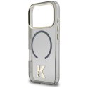 Etui Karl Lagerfeld IML K Head Logo MagSafe na iPhone 17 Pro - czarne Karl Lagerfeld