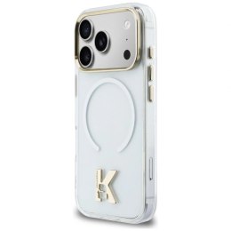 Etui Karl Lagerfeld IML K Head Logo MagSafe na iPhone 17 Pro - przezroczyste Karl Lagerfeld