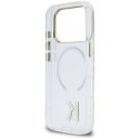 Etui Karl Lagerfeld IML K Head Logo MagSafe na iPhone 17 Pro - przezroczyste Karl Lagerfeld