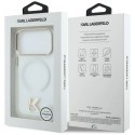 Etui Karl Lagerfeld IML K Head Logo MagSafe na iPhone 17 Pro - przezroczyste Karl Lagerfeld
