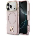 Etui Karl Lagerfeld IML K Head Logo MagSafe na iPhone 17 Pro - różowe Karl Lagerfeld