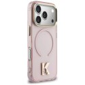 Etui Karl Lagerfeld IML K Head Logo MagSafe na iPhone 17 Pro - różowe Karl Lagerfeld
