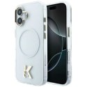 Etui Karl Lagerfeld IML K Head Logo MagSafe na iPhone 17 - przezroczyste Karl Lagerfeld