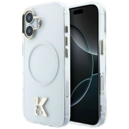Etui Karl Lagerfeld IML K Head Logo MagSafe na iPhone 17 - przezroczyste Karl Lagerfeld