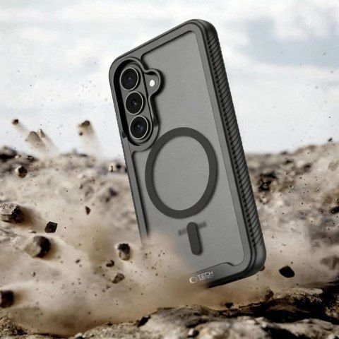 Etui Tech-Protect Defense MagSafe na Samsung Galaxy S26 - czarne Tech-Protect