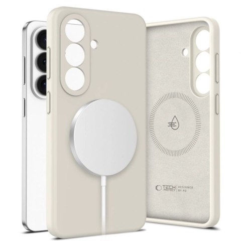 Etui Tech-Protect Silicone MagSafe na Samsung Galaxy S26+ - beżowe Tech-Protect