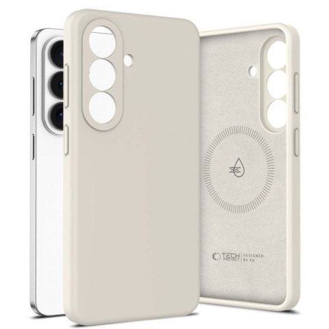 Etui Tech-Protect Silicone MagSafe na Samsung Galaxy S26+ - beżowe Tech-Protect