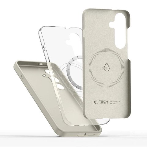 Etui Tech-Protect Silicone MagSafe na Samsung Galaxy S26+ - beżowe Tech-Protect