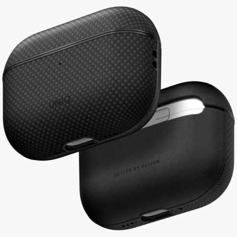 Etui UNIQ Keva Prime na AirPods Pro 3 - czarne UNIQ
