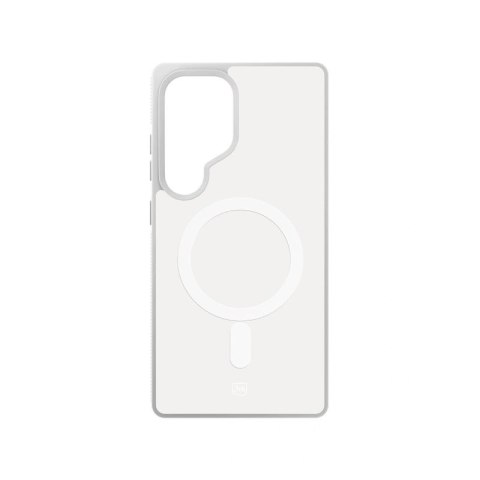 Etui 3mk Smoke MagCase na Samsung Galaxy S25 Ultra - białe-półprzezroczyste 3mk Protection