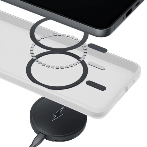 Etui 3mk Smoke MagCase na Samsung Galaxy S26 - białe 3mk Protection