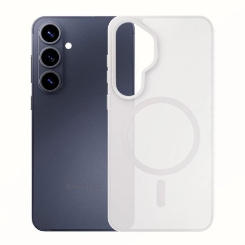 Etui 3mk Smoke MagCase na Samsung Galaxy S26 - białe 3mk Protection