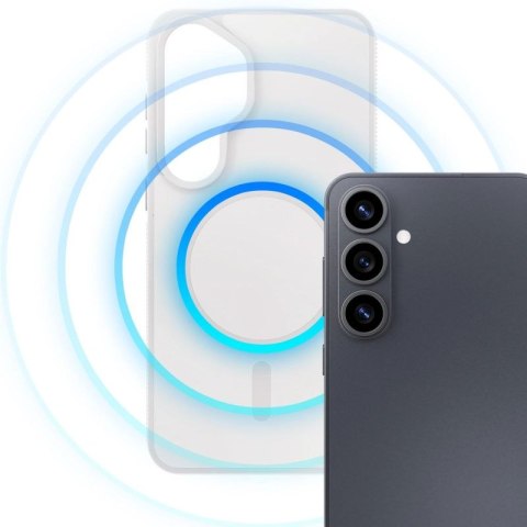 Etui 3mk Smoke MagCase na Samsung Galaxy S26 - białe 3mk Protection