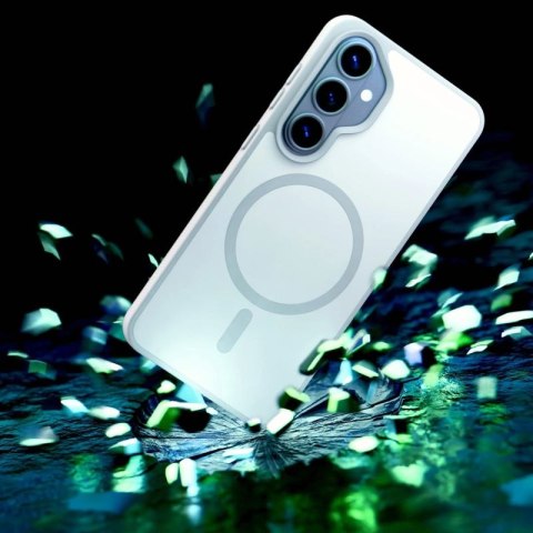 Etui 3mk Smoke MagCase na Samsung Galaxy S26+ - białe 3mk Protection