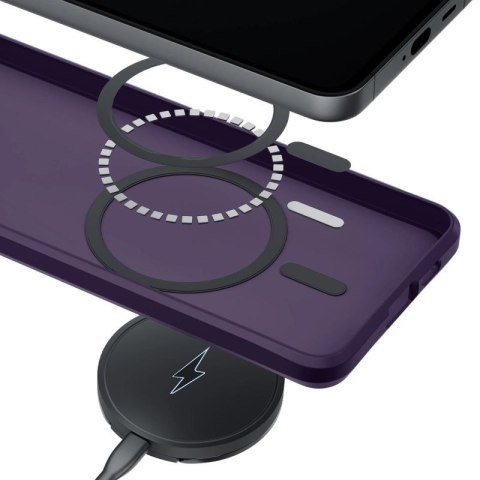 Etui 3mk Smoke MagCase na Samsung Galaxy S26 - fioletowe 3mk Protection