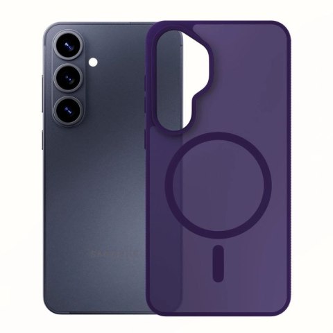 Etui 3mk Smoke MagCase na Samsung Galaxy S26 - fioletowe 3mk Protection