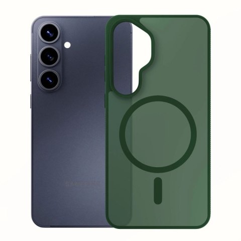 Etui 3mk Smoke MagCase na Samsung Galaxy S26 - zielone 3mk Protection
