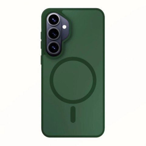 Etui 3mk Smoke MagCase na Samsung Galaxy S26+ - zielone 3mk Protection