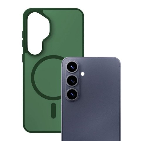 Etui 3mk Smoke MagCase na Samsung Galaxy S26+ - zielone 3mk Protection