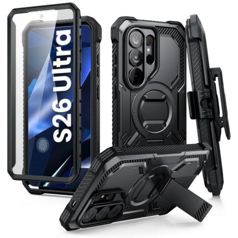 Etui Supcase iBlason ArmorBox Clip Mag MagSafe na Samsung Galaxy S26 Ultra - czarne Supcase