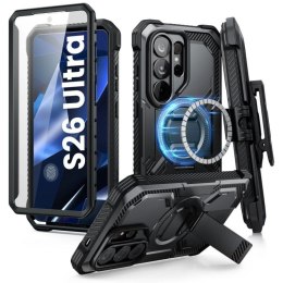 Etui Supcase iBlason ArmorBox Clip Mag MagSafe na Samsung Galaxy S26 Ultra - czarne Supcase