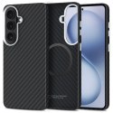 Etui Tech-Protect Ion Carbon MagSafe na Samsung Galaxy S26 - czarno-srebrne Tech-Protect