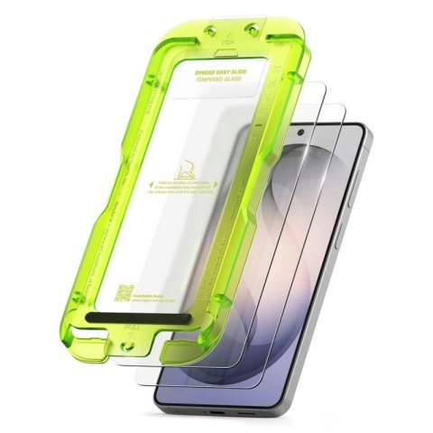 Szkło hartowane Ringke Easy Slide 2-Pack na Samsung Galaxy S26 Ringke