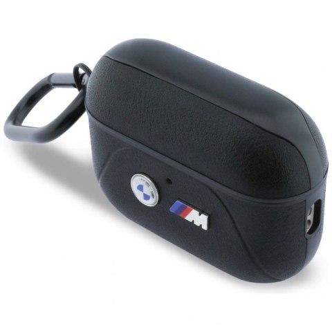 Etui BMW Curved Line na AirPods Pro 3 - czarne BMW