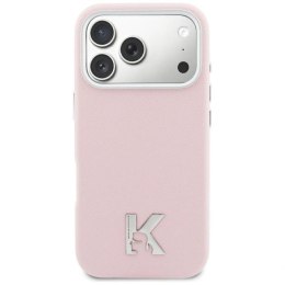 Etui Karl Lagerfeld Karl Head Logo MagSafe do iPhone 17 - różowe Karl Lagerfeld