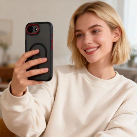 Etui Tech-Protect MagCam na iPhone 16e / 17e - półprzezroczyte Tech-Protect