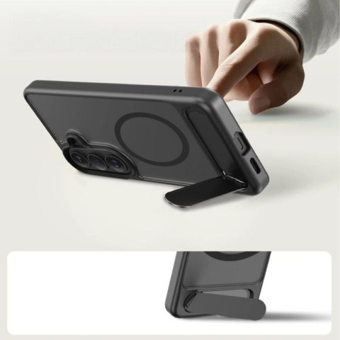 Etui Tech-Protect MagRack MagSafe na Samsung Galaxy S26 - czarne matowe Tech-Protect