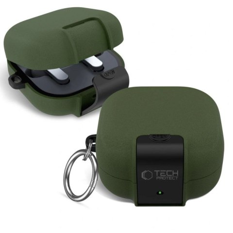 Etui Tech-Protect Slim Hook na Samsung Galaxy Buds 4 / 4 Pro - zielone Tech-Protect