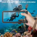Etui wodoodporne Tech-Protect IPX8 Pro na telefon - szaro-czarne Tech-Protect