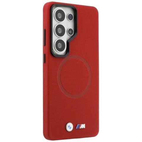 Etui BMW M Metal Logo MagSafe na Samsung Galaxy S26 Ultra - czerwone BMW